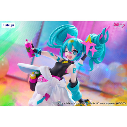 Hatsune Miku Paint Girl Ver. Trio-Try-iT Figure