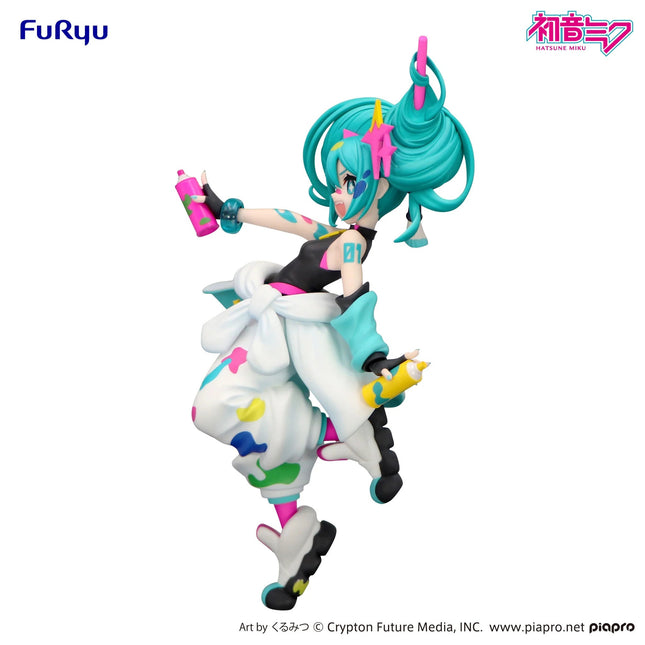 Hatsune Miku Paint Girl Ver. Trio-Try-iT Figure
