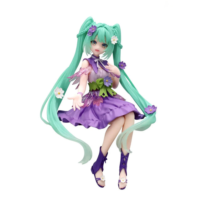 Hatsune Miku Flower Fairy Purple Cosmos Ver Vocaloid Noodle Stopper Figure