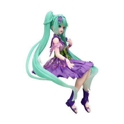 Hatsune Miku Flower Fairy Purple Cosmos Ver Vocaloid Noodle Stopper Figure