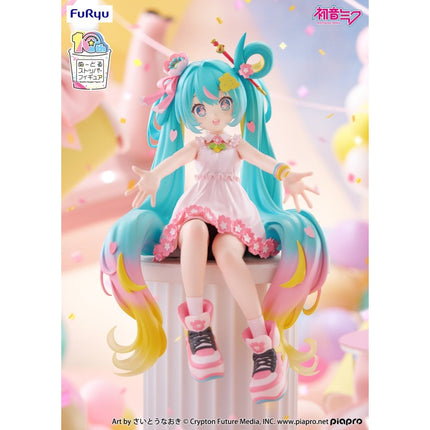 Hatsune Miku 10th Anniversary Vocaloid Noodle Stopper Figure