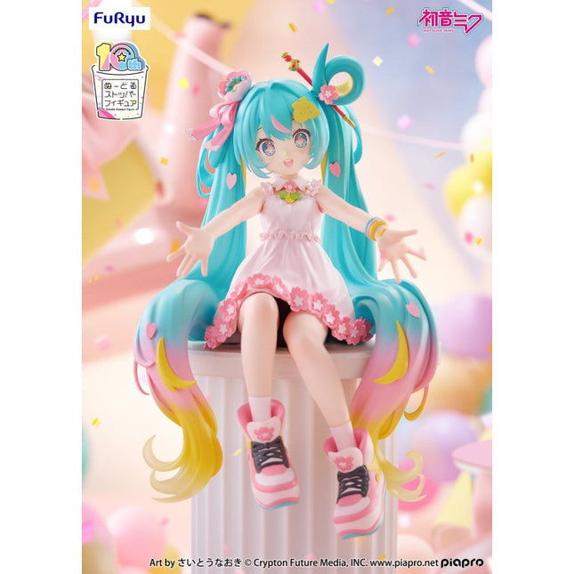 Hatsune Miku 10th Anniversary Vocaloid Noodle Stopper Figure