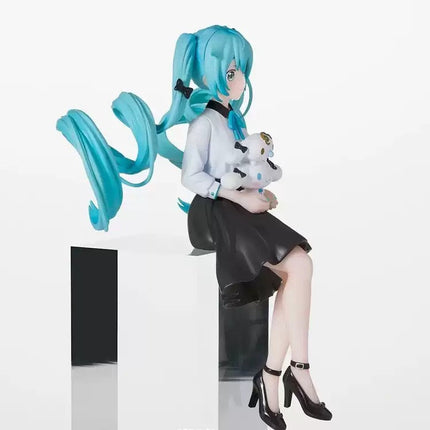 Hatsune Miku x Cinnamoroll Chokonose Premium Figure Osumashi Ver