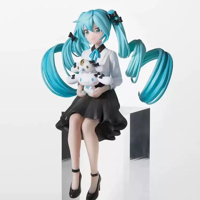 Hatsune Miku x Cinnamoroll Chokonose Premium Figure Osumashi Ver
