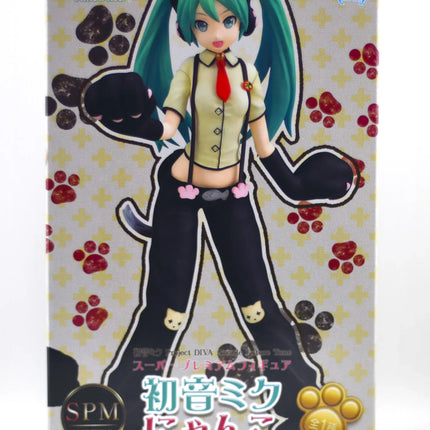 Hatsune Miku Project DIVA Arcade Future Tone SPM Kitty Cat figure