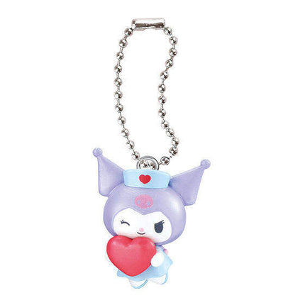 Bandai Capsule Toy - Sanrio Characters Nurse Swing Mascot (Set of 5) Gashapon KeyChain