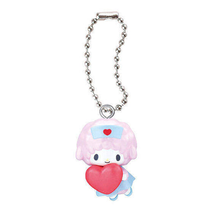 Bandai Capsule Toy - Sanrio Characters Nurse Swing Mascot (Set of 5) Gashapon KeyChain