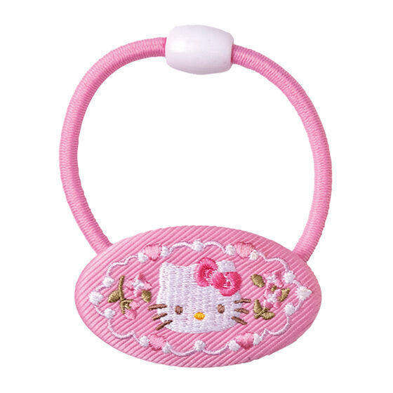 Bandai Capsule Toy - Sanrio Characters Embroidered Scrunchie (Set of 5)