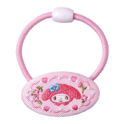 Bandai Capsule Toy - Sanrio Characters Embroidered Scrunchie (Set of 5)