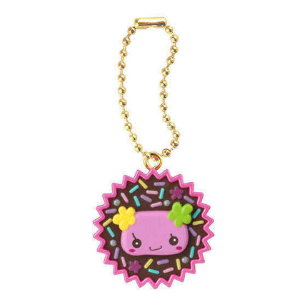 Bandai Gashapon - Tamagotchi Handmade Snack Charm #Heisei Girl Chocolate (Set of 6)