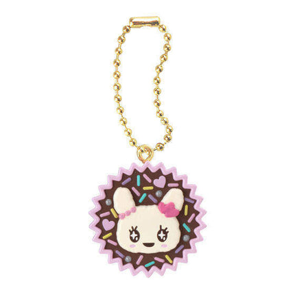 Bandai Gashapon - Tamagotchi Handmade Snack Charm #Heisei Girl Chocolate (Set of 6)
