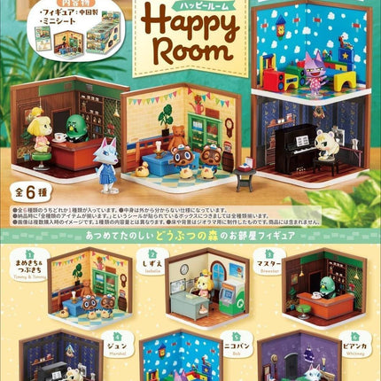 Re-ment Animal Crossing Happy Room Complete Box (6 Figures) | Rement Miniatures