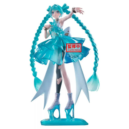 Hatsune Miku - EVOLVE Clearluxe - Emerald Gem Figure