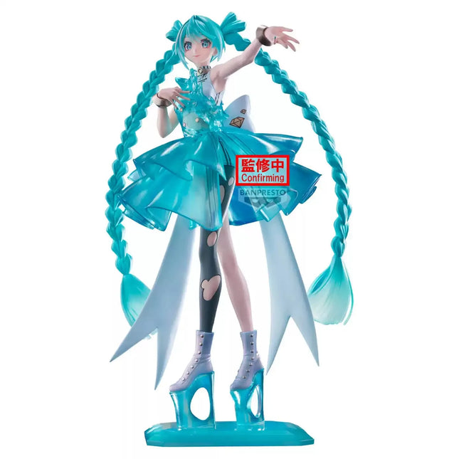 Hatsune Miku - EVOLVE Clearluxe - Emerald Gem Figure