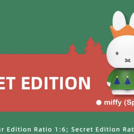 Miffy Winter Series Blind Box: Collectible Mini Desktop Figure Surprise