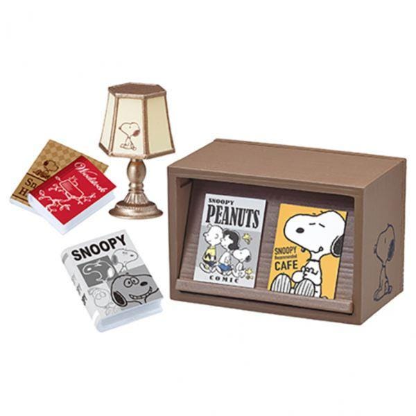 Re-ment - Snoopy's Book Cafe (Full Set) (Discontinued) | Peanuts | Rement Miniatures Dollhouse