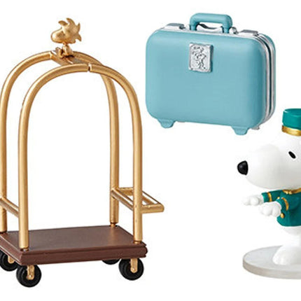 (Discontinued) Re-Ment Snoopy's Hotel Life Full Set (8 Figures) | Peanuts | Rement Miniatures
