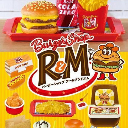 Re-Ment Petit Sample Burger Shop R&M Miniatures Set (8 Boxes) | Rement Miniatures Dollhouse