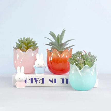 Miffy Tulip Garden Series - Removable Figure Jewelry Holder - Surprise Box