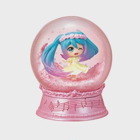 Re-Ment Hatsune Miku Scenery Dome Full Set | Story of Seasons | Terrarium | Rement Miniatures