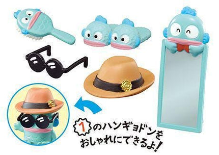 Re-Ment Sanrio Hangyodon Room (Full Set of 8) by Rement Miniatures Dollhouse