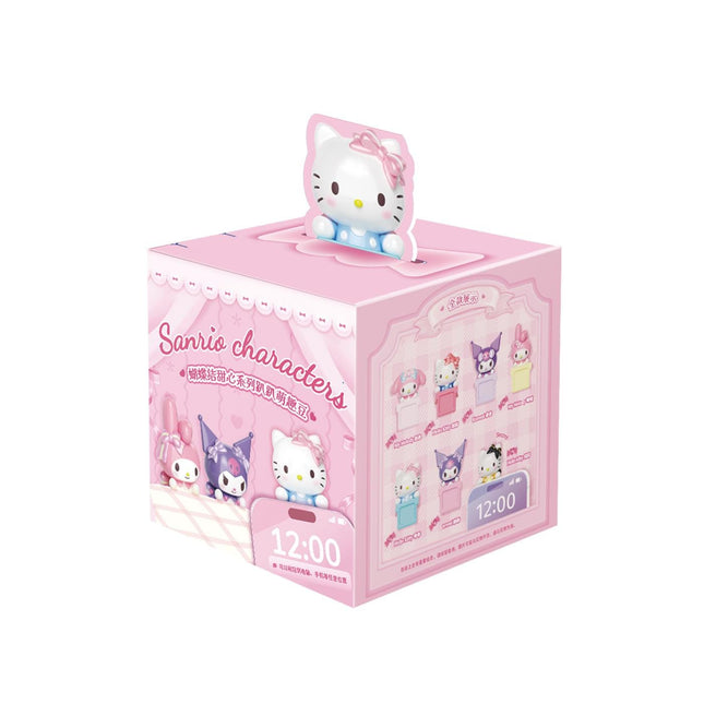 San Flocked Peeking Sanio Phone Hippers - Blind Box (Hello Kitty, Kuromi, My Melody)
