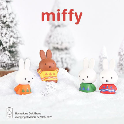 Miffy Winter Series Blind Box: Collectible Mini Desktop Figure Surprise