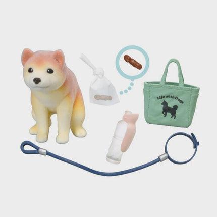 Re-Ment Life with Dogs Miniature (Full Set of 8 Boxes) | Rement Miniatures Dollhouse