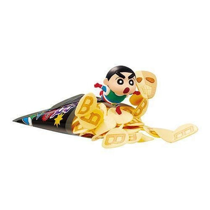 Re-ment Crayon Shin-chan Snack Party (Full set of 6 figures) | Rement Miniatures Dollhouse