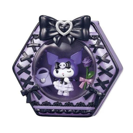 Re-ment Sanrio My Melody & Kuromi Melty Compact Full Set | Rement Miniatures Dollhouse