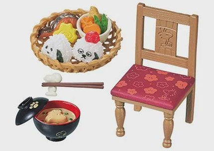 Re-ment Dollhouse Snoopy Japanese Cafe Full Set (8 Figures) (Discontinued) | Rement Miniatures