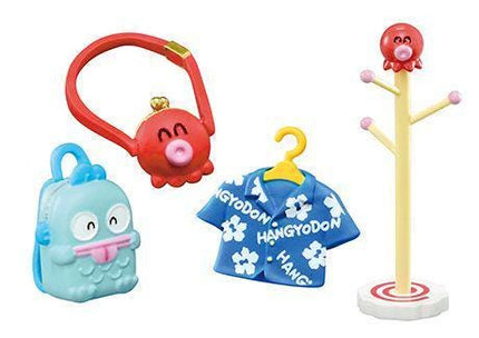 Re-Ment Sanrio Hangyodon Room (Full Set of 8) by Rement Miniatures Dollhouse