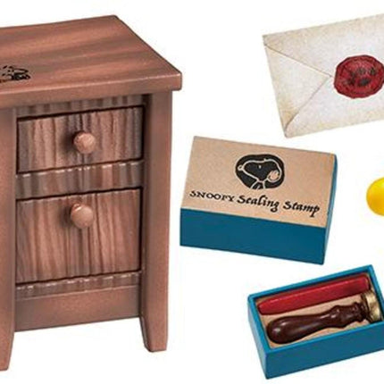 Re-ment Snoopy's Vintage Writing Room (Full Set of 8) (Discontinued) | Rement Miniatures
