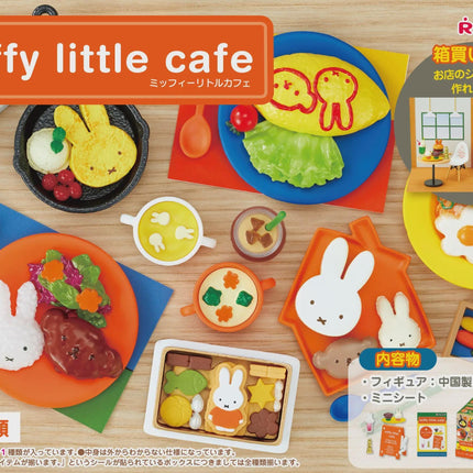 Re-Ment Miffy Little Cafe (Full Set of 8 Boxes) | Rement Miniatures Dollhouse