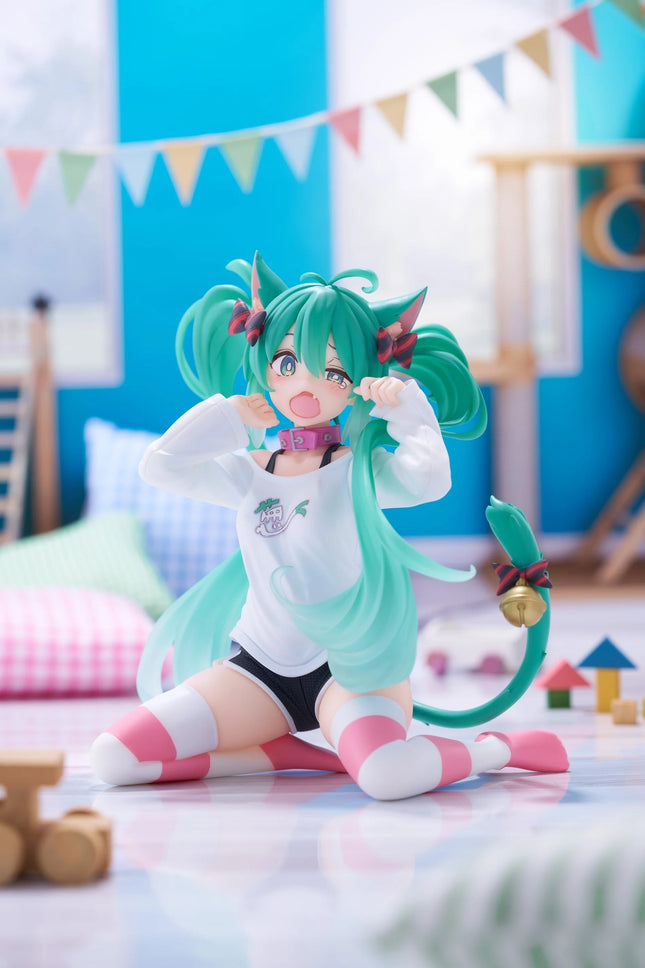 Hatsune Miku Cat Ears T-shirt Ver. Desktop Cute