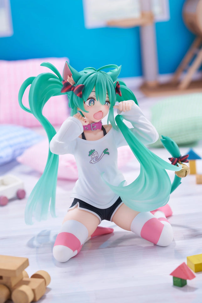 Hatsune Miku Cat Ears T-shirt Ver. Desktop Cute