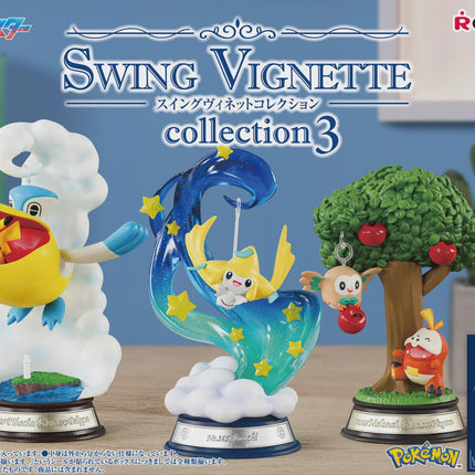 Re-Ment Pokemon Swing Vignette Collection 3 (Full Set of 6 Figures) | Rement Miniatures Dollhouse