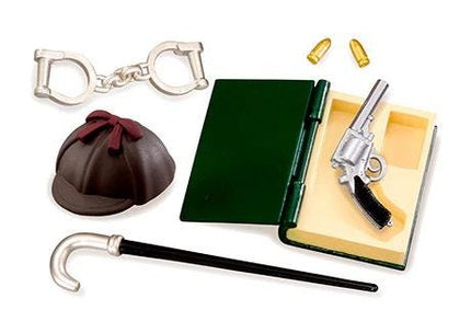 Re-Ment Detective's Room (Full Set of 8) | Rement Miniatures Dollhouse