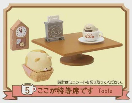 Re-ment Gurashi Sumikko Cafe (Full Set of 8 Boxes) | Rement Miniatures