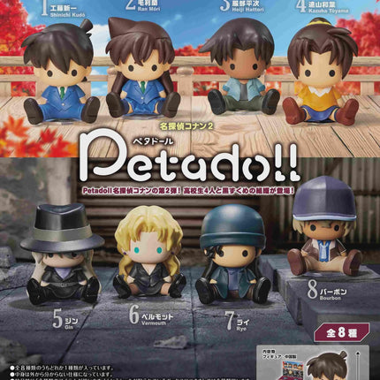 Re-ment Petadoll Detective Conan 2 (Full Set of 8 Figures) | Rement Miniatures