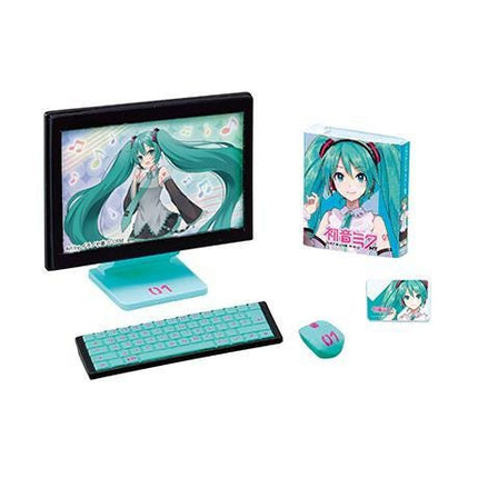 Re-Ment Hatsune Miku Room Miniature (Full Set of 8) (Discontinued) | Rement Miniatures