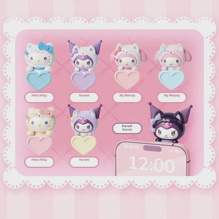 Sanio Peeking Phone Hippers - Blind Box (Hello Kitty, Kuromi, My Melody)