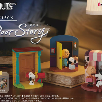 Re-ment Peanuts Snoopy's Door Story (Full Set of 6 Figures) | Rement Miniatures