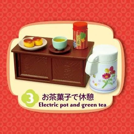Electric pot and green tea