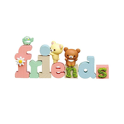 Re-ment Rilakkuma Words (Full Set of 6 Boxes) | Rement Miniatures Dollhouse