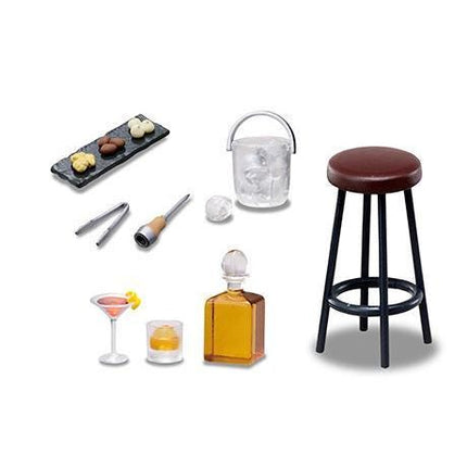 Re-Ment Bar Tiny Drinks & Counter (Full Set of 8 boxes) | Rement Miniatures