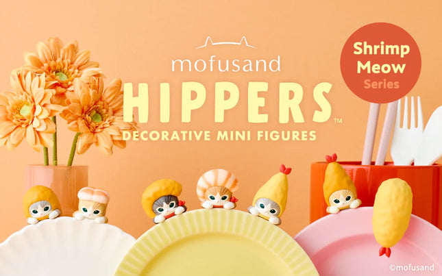 Sonny Angel -  HIPPERS Mofusand Shrimp Meow Series