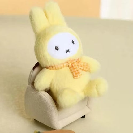 Miffy Macaron Series 1 Plush Keychain (Sitting) - Blind Box
