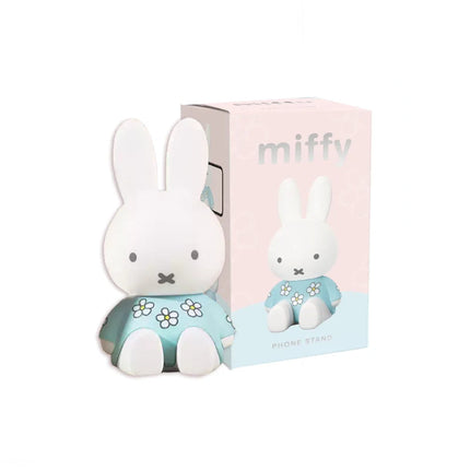 Miffy phone stand with packaging on a white background