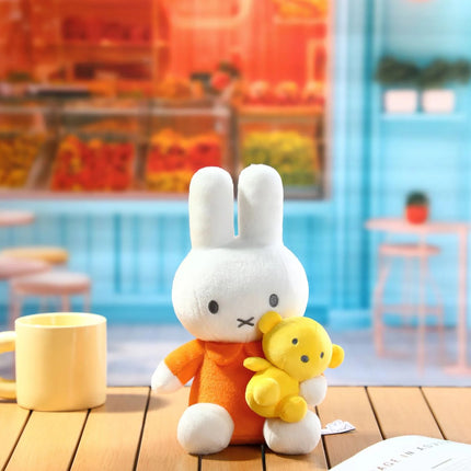 Miffy Plush Doll Toy with Teddy Bear 🧸 (25cm)